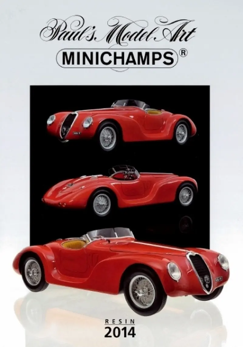 CATALOGO MODELLISMO MINICHAMPS 2014 RESINA PAG.35 MINICHAMPS PMCAT2014RES
