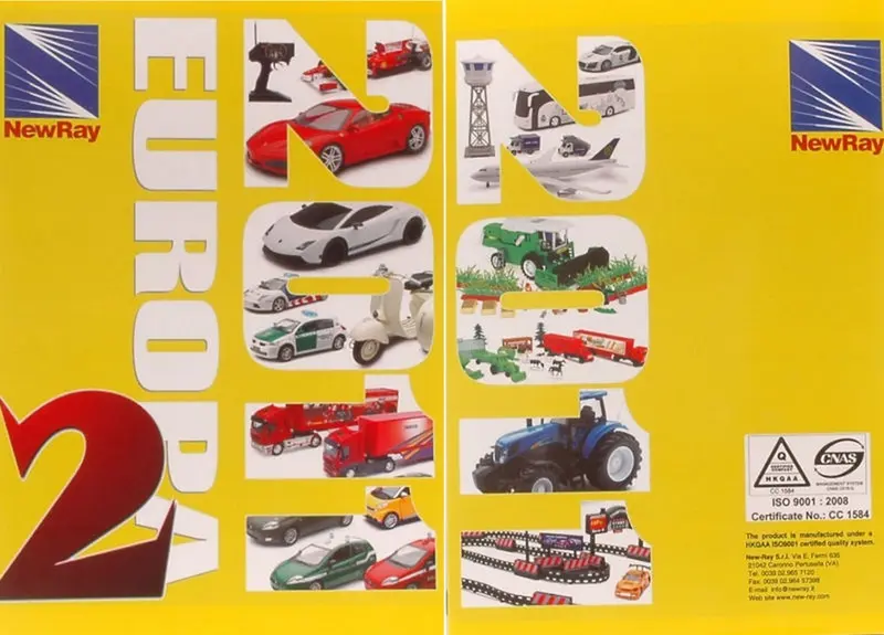 CATALOGO MODELLISMO NEW RAY 2011 EUROPA 2 PAG.18 NEW RAY NYCAT2011-2