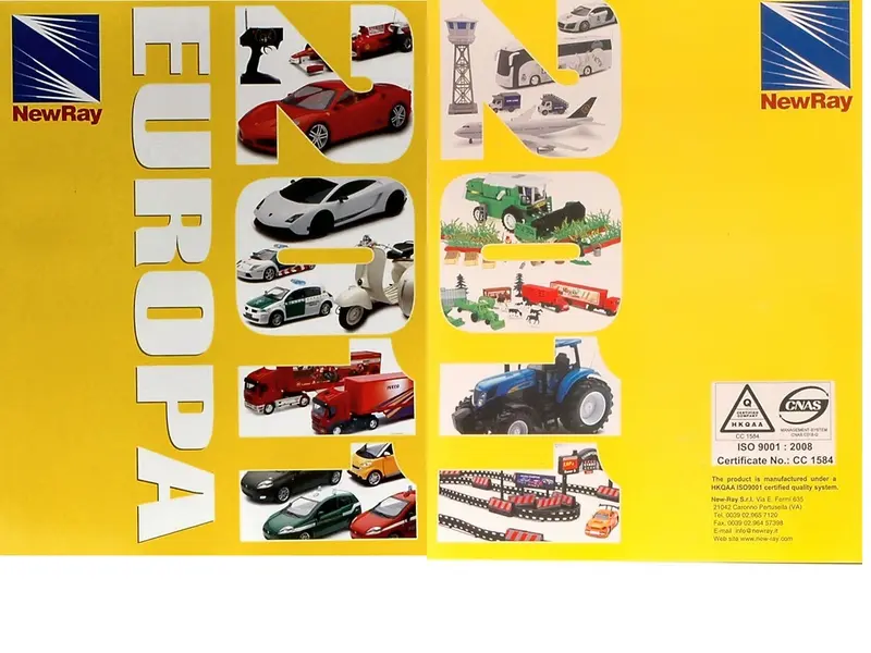 CATALOGO MODELLISMO NEW RAY 2011 EUROPA PAG.126 NEW RAY NYCAT2011