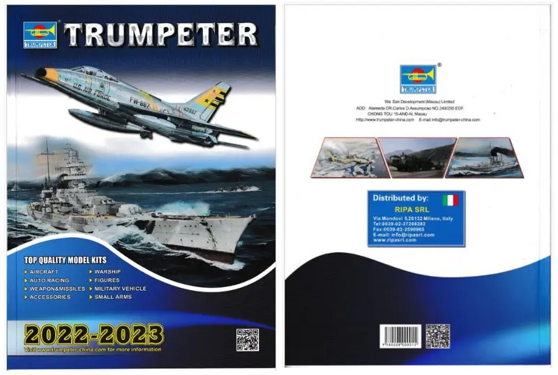CATALOGO TRUMPETER 2022-2023 PAG.88 Scale Varie Trumpeter