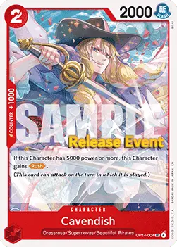 Cavendish (OP14-004) - Promos