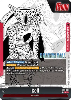 Cell // Cell (SB01-001) - Manga Booster 01 [Fusion World] (Alternate Art) [SB01-001]