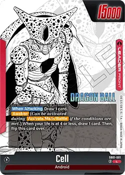 Cell // Cell (SB01-001) - Manga Booster 01 [Fusion World] (Leader) [SB01-001]