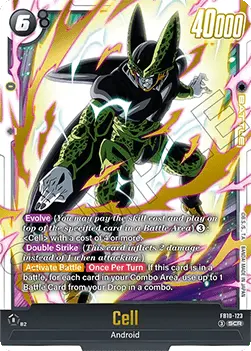 Cell (FB10-123)  (V.1 - Secret Rare) - Cross Force [Fusion World] (Secret Rare) [FB10-123]