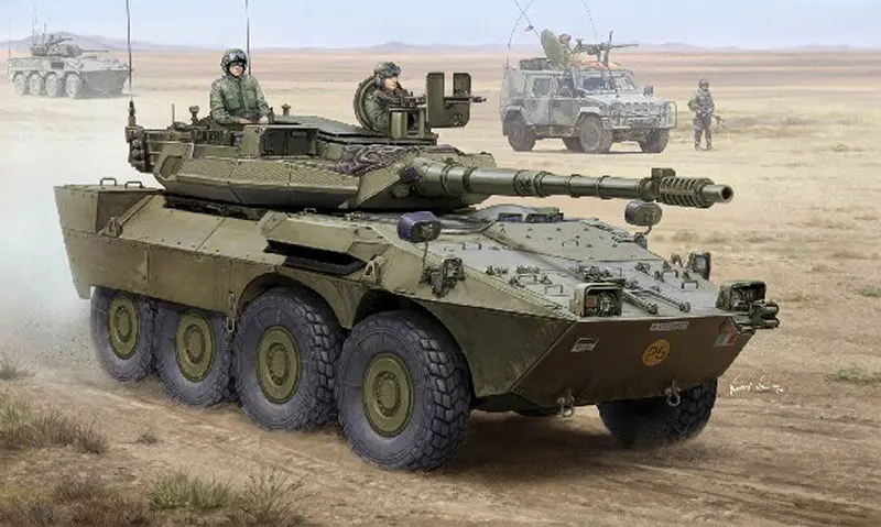 CENTAURO CARRO ITALIAN B1 AFV 2nd SERIES W/UPGR.ARMOUR KIT 1