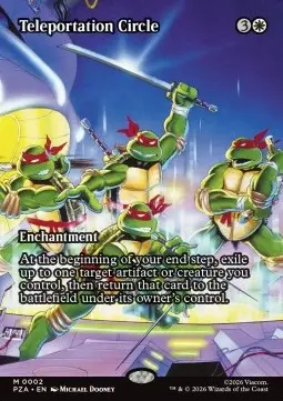 Cerchio di Teletrasporto - Teenage Mutant Ninja Turtles