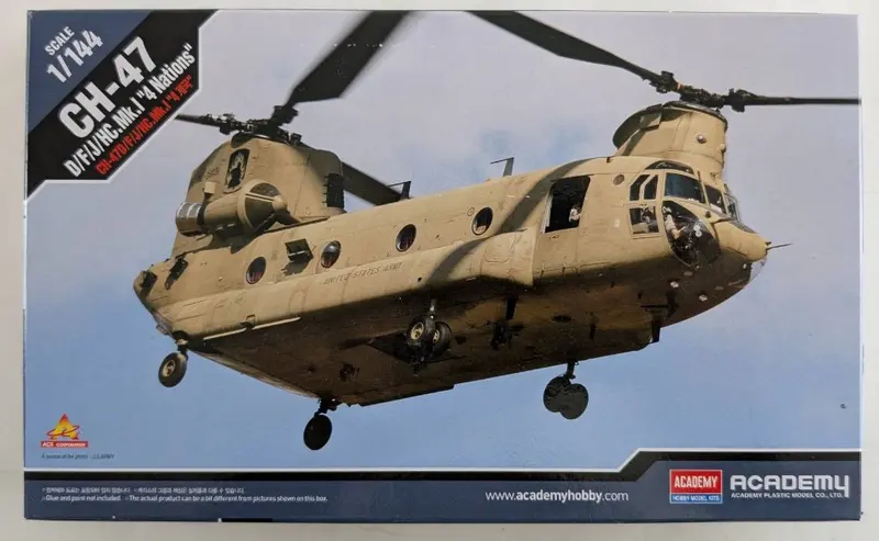 CH-47D/F/JHC. Mk.1 4 NATIONS KIT 1