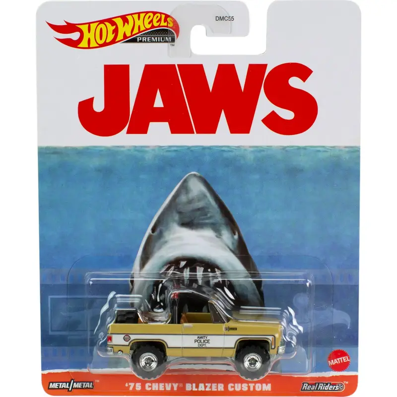 Chevrolet Blazer 1975 Jaws Movie - Hot wheels Premium - Scala 1/64 Circa