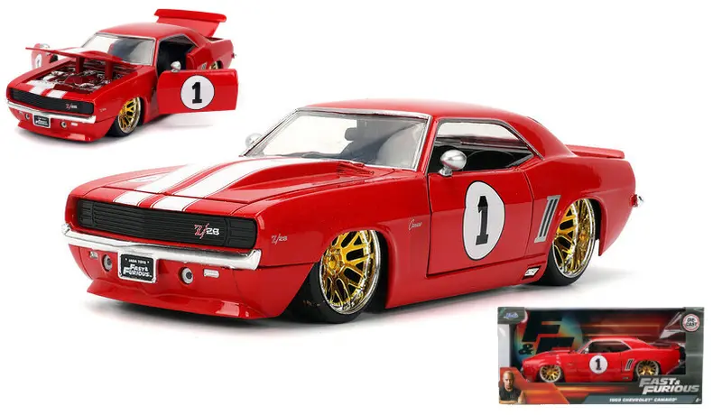 CHEVROLET CAMARO N.1 FAST & FURIOUS RED/WHITE 1