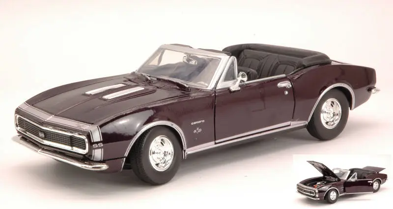 CHEVROLET CAMARO SS 1967 DARK METALLIC PURPLE 1