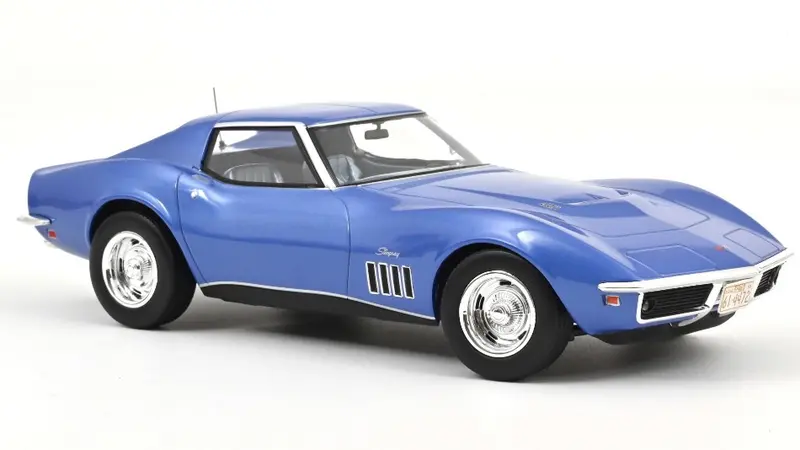 CHEVROLET CORVETTE COUPE' 1969 LE MANS BLUE 1