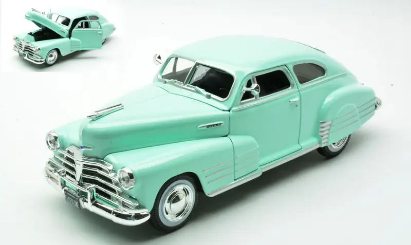CHEVROLET FLEETLINE AEROSEDAN 1948 LIGHT GREEN 1