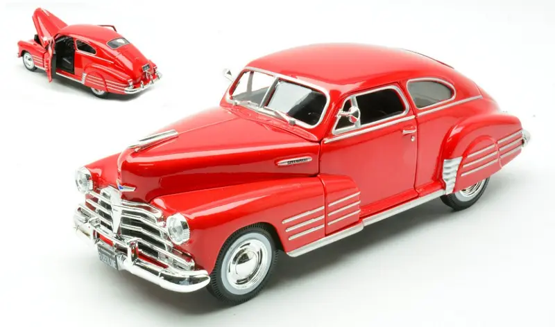 CHEVROLET FLEETLINE AEROSEDAN 1948 RED 1