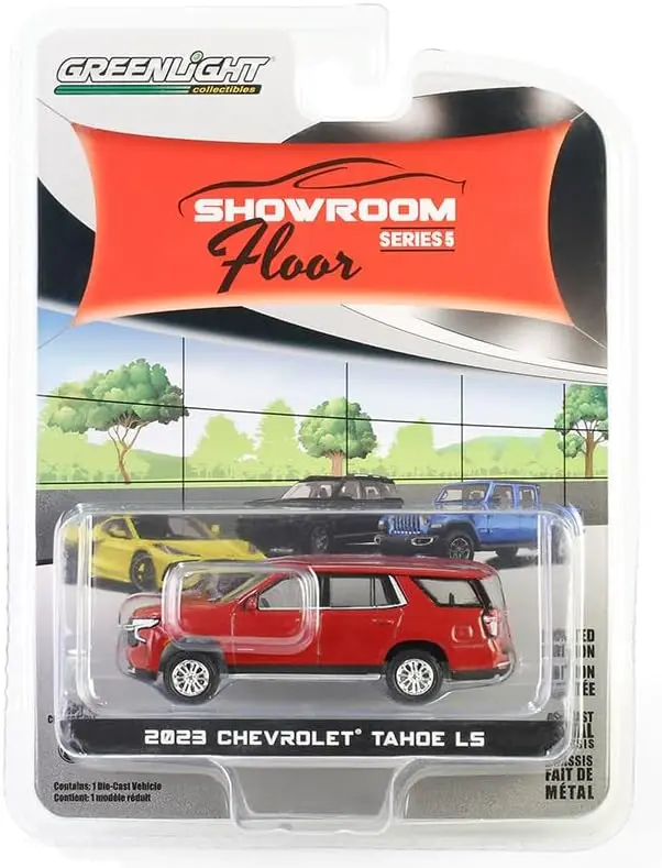 Chevrolet Tahoe 2022 LS Red Showroom Floor Series - Greenlight - Scala 1/64