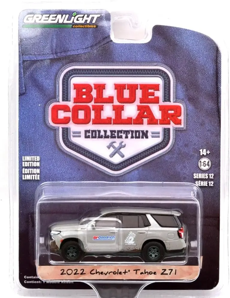 Chevrolet Tahoe Z71 2022 BF Goodrich - Greenlight Series Blue Collar - Scala 1/64
