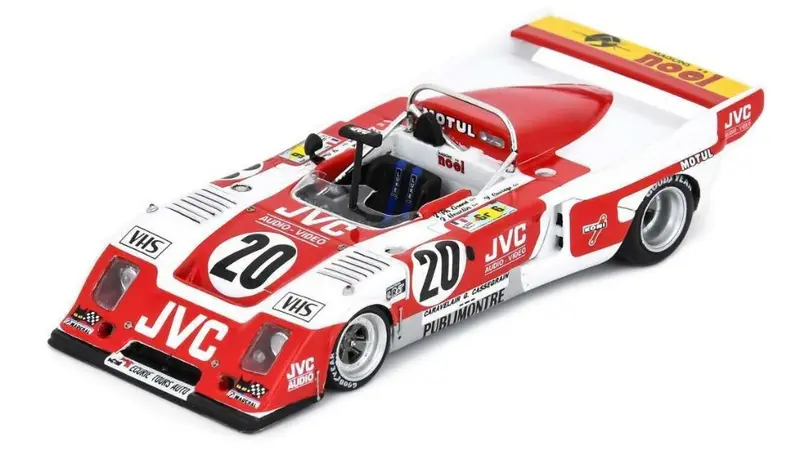 CHEVRON B36 N.20 24 H LE MANS 1980 Y.COURAGE-J.P.GRAND 1