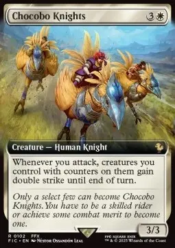 Chocobo Knights - Commander