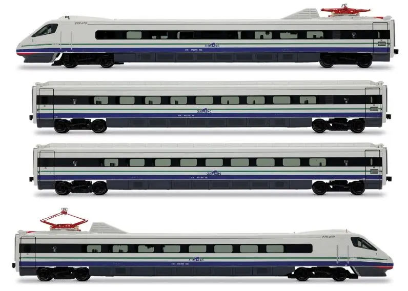 CISALPINO ETR 470 ORIGINAL LIVERY 4-UNIT PACK EP.V 1