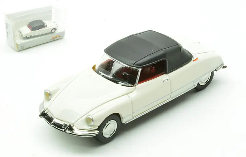 CITROEN DS 19 CABRIO CLOSED 1963 WHITE 1