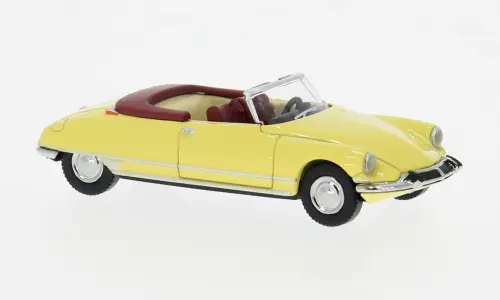 CITROEN DS CABRIO 1963 LIGHT YELLOW 1
