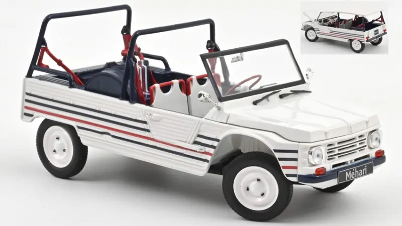 CITROEN MEHARI 2016 BLUE/WHITE/RED 1