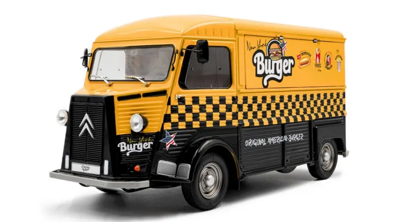 CITROEN TYPE HY NYC BURGER 1969 YELLOW/BLACK 1