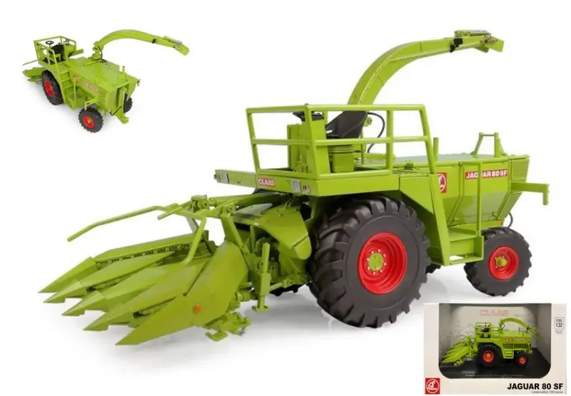 CLAAS JAGUAR 80 SF NO CABIN WITH CORN HEADER 1