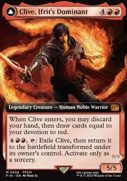 Clive, Ifrit's Dominant // Ifrit, Warden of Inferno - FINAL FANTASY