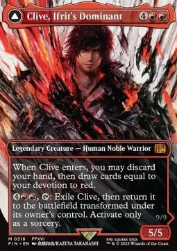Clive, Ifrit's Dominant // Ifrit, Warden of Inferno - FINAL FANTASY