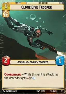 Clone Soldato Sommozzatore - Il Crepuscolo della Repubblica