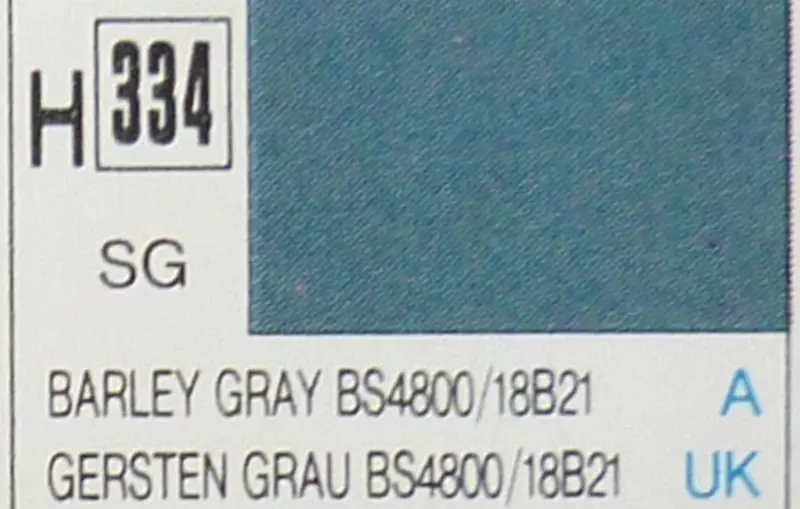 COLORI MODELLISMO BARLEY GRAY SEMI-GLOSS ml 10 Pz.6 GUNZE GU0334