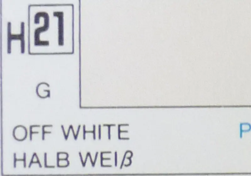 COLORI MODELLISMO BIANCO GESSO ml 10 Pz.6 GUNZE GU0021