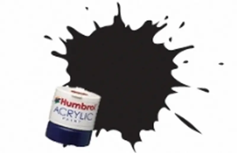 COLORI MODELLISMO BLACK GLOSS Pz.6 HUMBROL HB0021