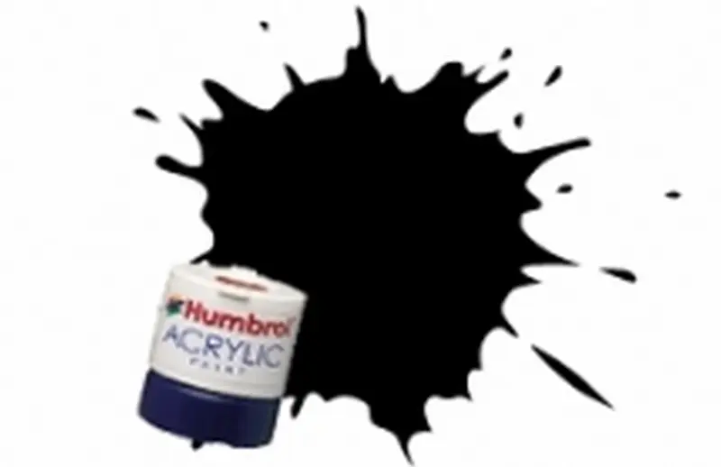 COLORI MODELLISMO BLACK MATT Pz.6 HUMBROL HB0033