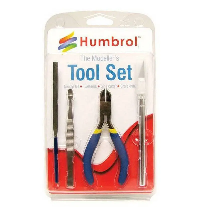 COLORI MODELLISMO BLISTER TOOL SET HUMBROL AG9150 DIE CAST