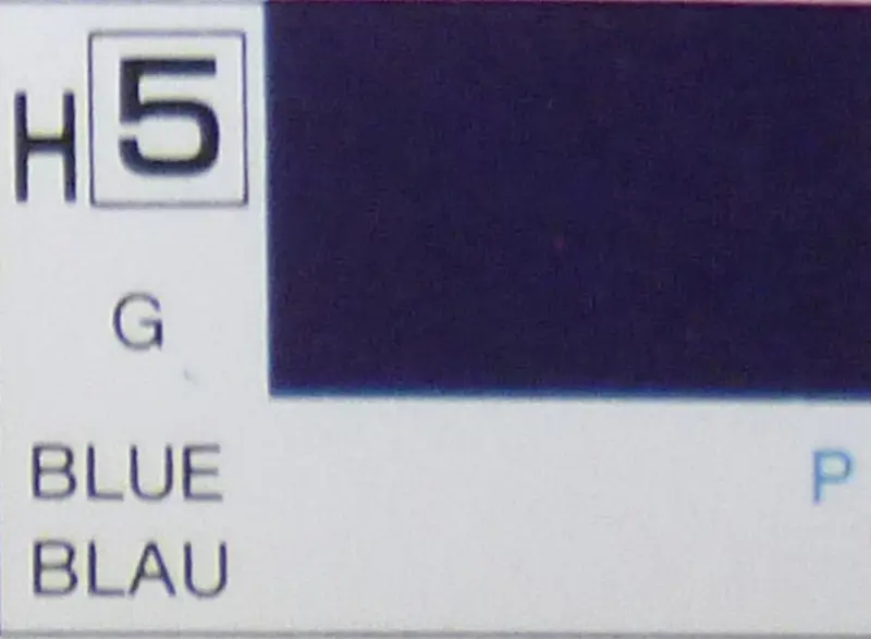 COLORI MODELLISMO BLUE GLOSS ml 10 Pz.6 GUNZE GU0005