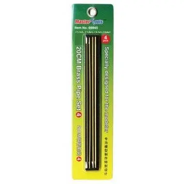 COLORI MODELLISMO CANNE IN OTTONE 20 cm Pz.4 mm 1,1-1,6-2,1-2,6  1 Pz. x TIPO TRUMPETER TP9945
