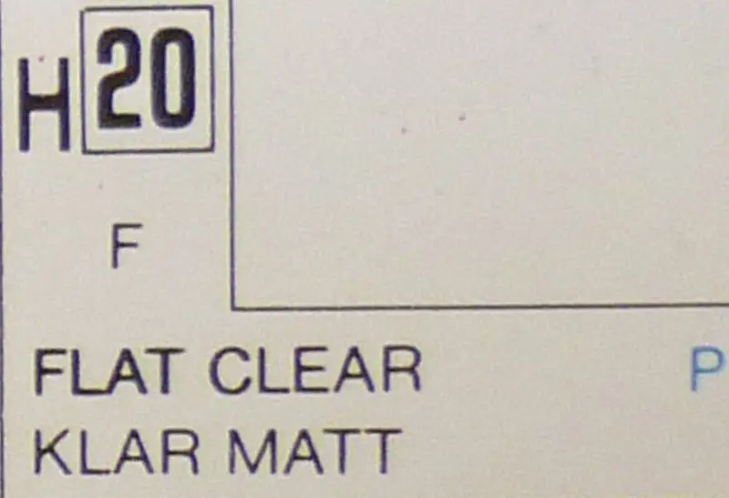 COLORI MODELLISMO CLEAR MATT ml 10 Pz.6 GUNZE GU0020