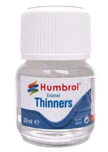 COLORI MODELLISMO ENAMEL THINNER DILUENTE (BOTTLE)  ml.28 HUMBROL AC7501