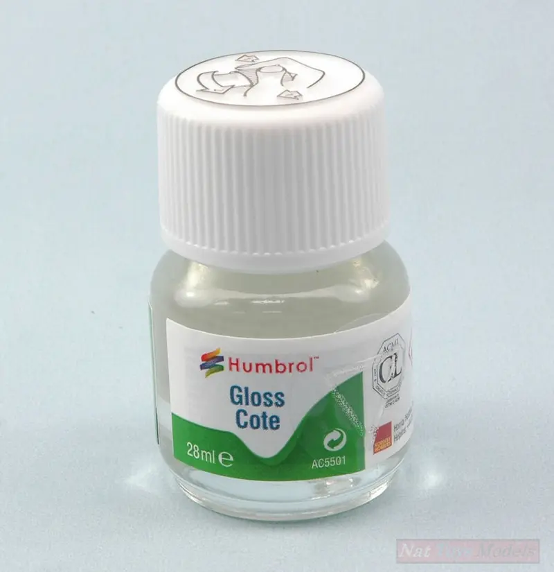 COLORI MODELLISMO GLOSS COTE TRASPARENTE LUCIDO ml 28 HUMBROL AC5501