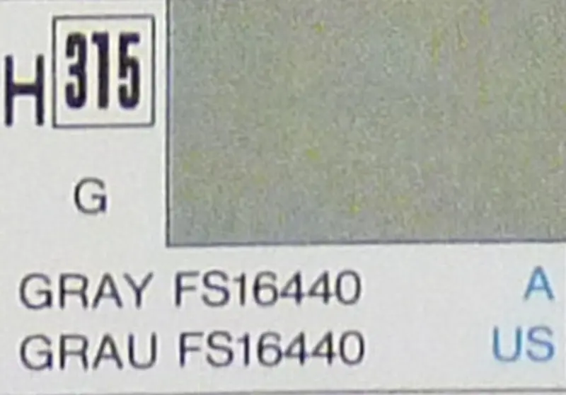 COLORI MODELLISMO GREY GLOSS ml 10 Pz.6 GUNZE GU0315