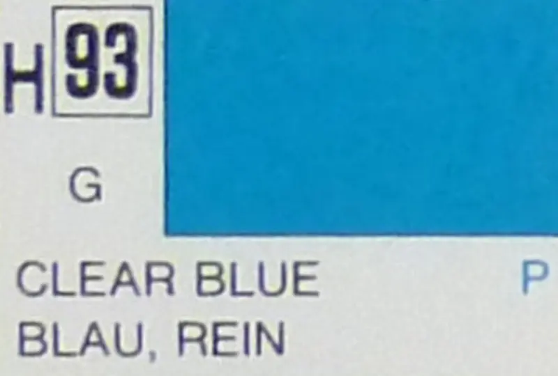 COLORI MODELLISMO LIGHT BLUE GLOSS ml 10 Pz.6 GUNZE GU0093