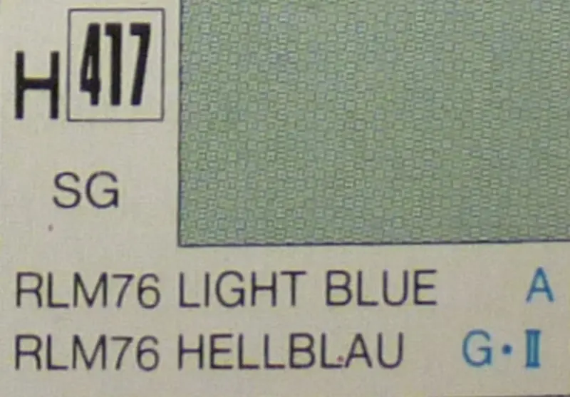 COLORI MODELLISMO LIGHT BLUE SEMI-GLOSS ml 10 Pz.6 GUNZE GU0417