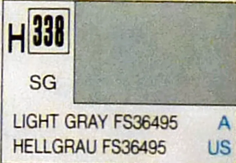 COLORI MODELLISMO LIGHT GRAY SEMI-GLOSS ml 10 Pz.6 GUNZE GU0338