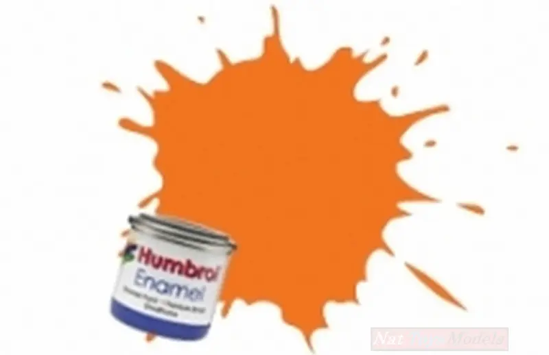 COLORI MODELLISMO ORANGE GLOSS Pz.6 HUMBROL HB0018