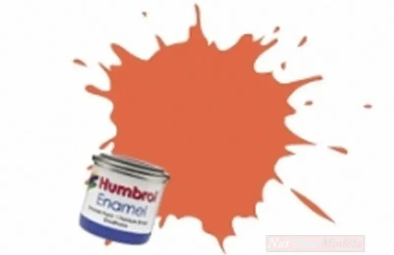 COLORI MODELLISMO ORANGE LINING MATT Pz.6 HUMBROL HB0082