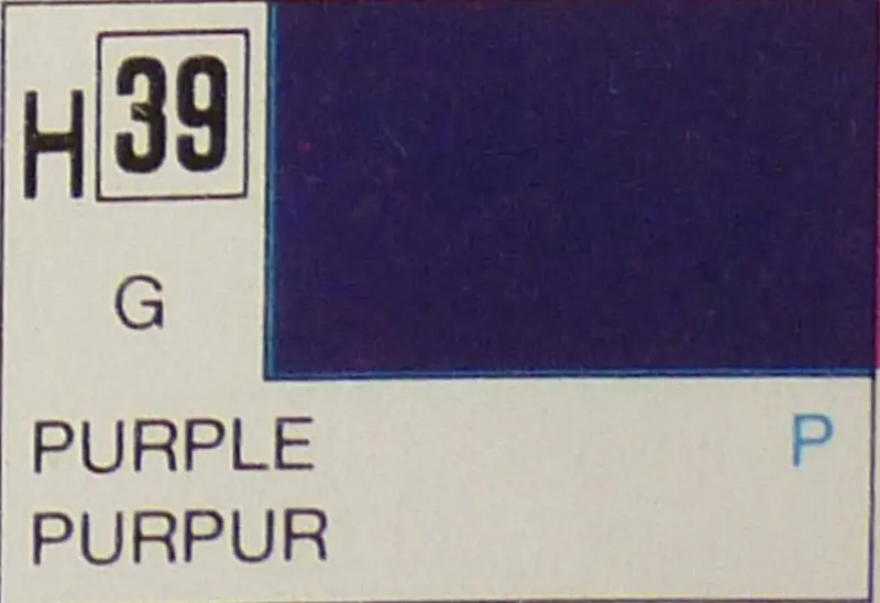 COLORI MODELLISMO PURPLE GLOSS ml 10 Pz.6 GUNZE GU0039