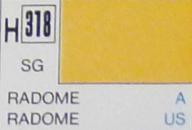COLORI MODELLISMO RADOME SEMI-GLOSS ml 10 Pz.6 GUNZE GU0318