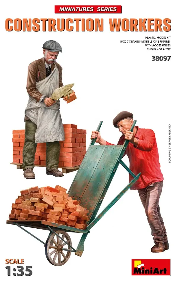 CONSTRUCTION WORKERS WITH ACCESSORIES KIT 1