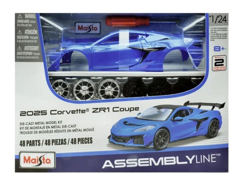 CORVETTE ZR1 BLUE KIT 1